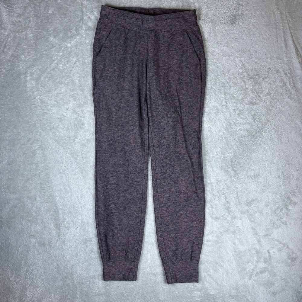 Lululemon Womens Ready to‎ Rulu Fleece Jogger Size S Heathered Pink